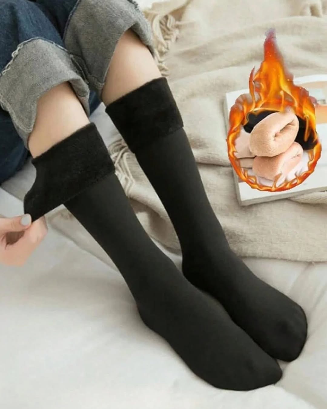 Chaussettes thermiques longues