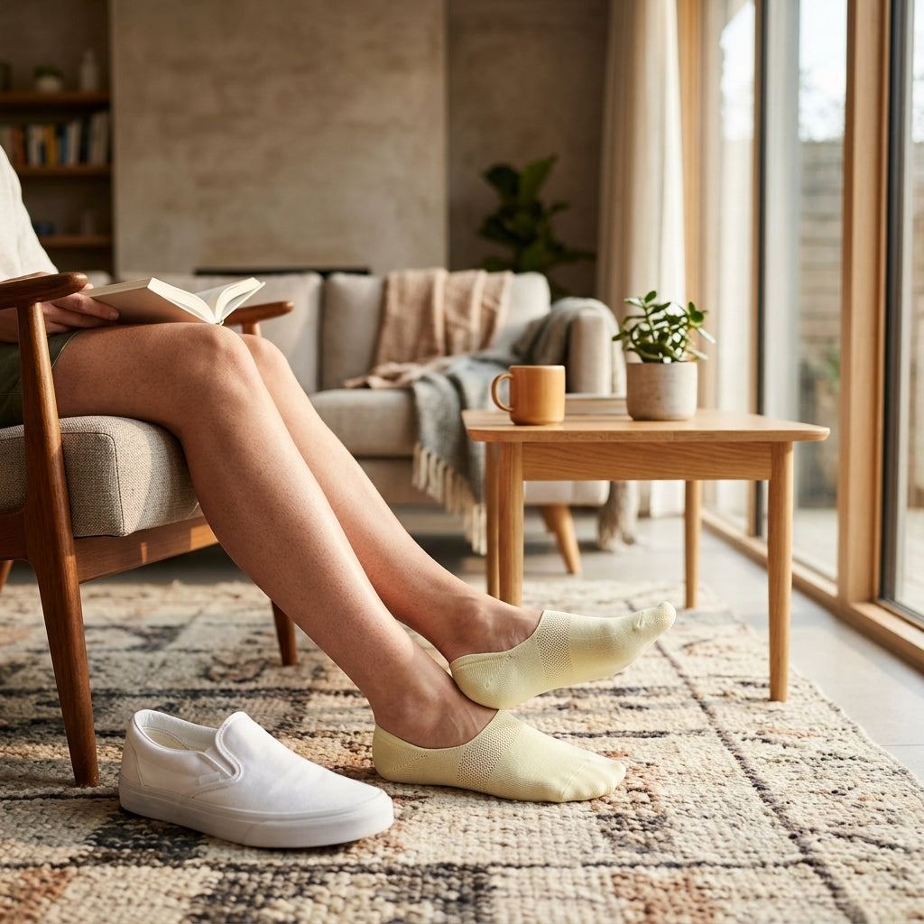 Chaussettes Invisibles en Coton