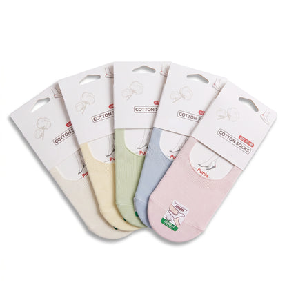 Chaussettes Invisibles en Coton